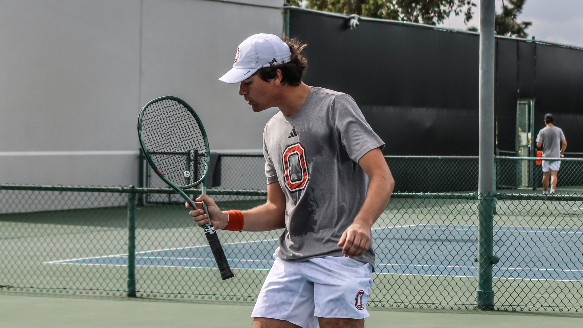 Ace Andres celebrates a point