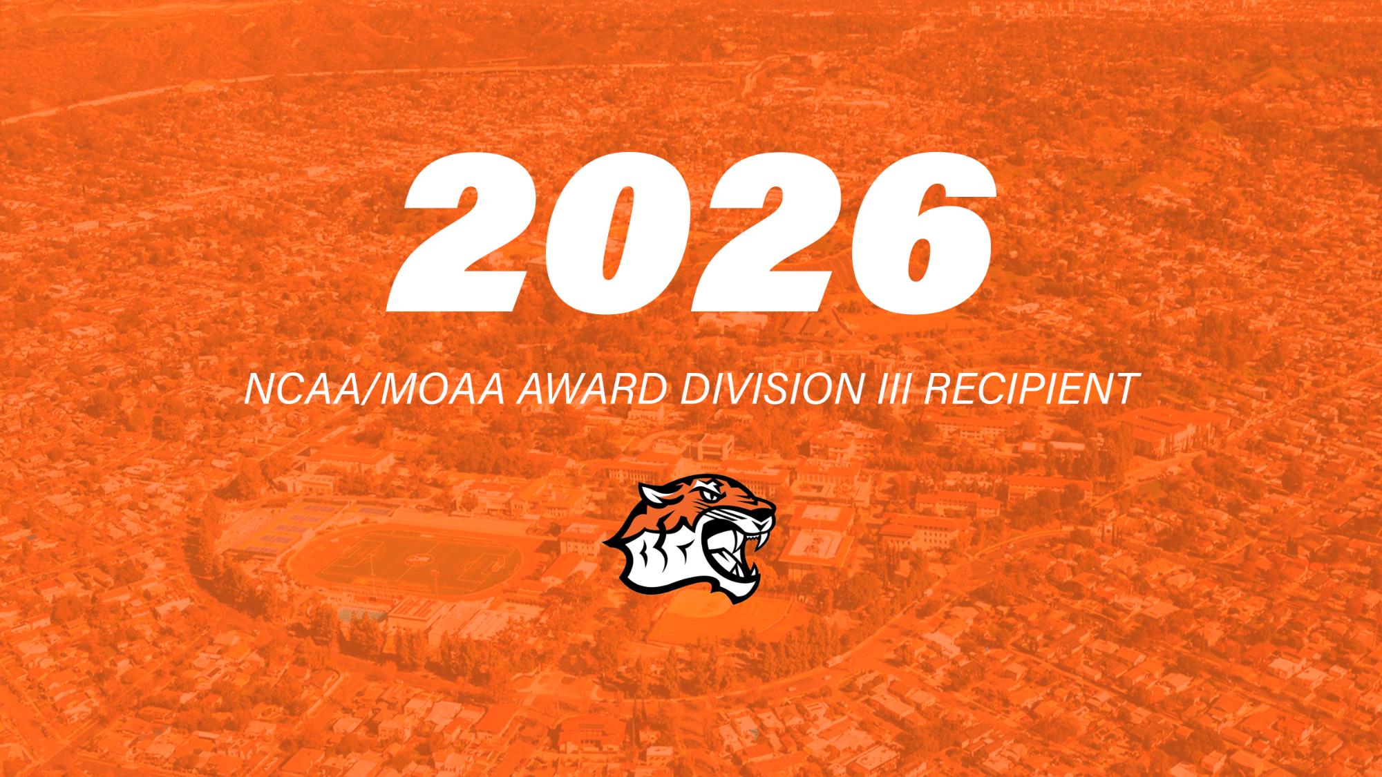 2026 NCAA/MOAA Award Recipient for Division III