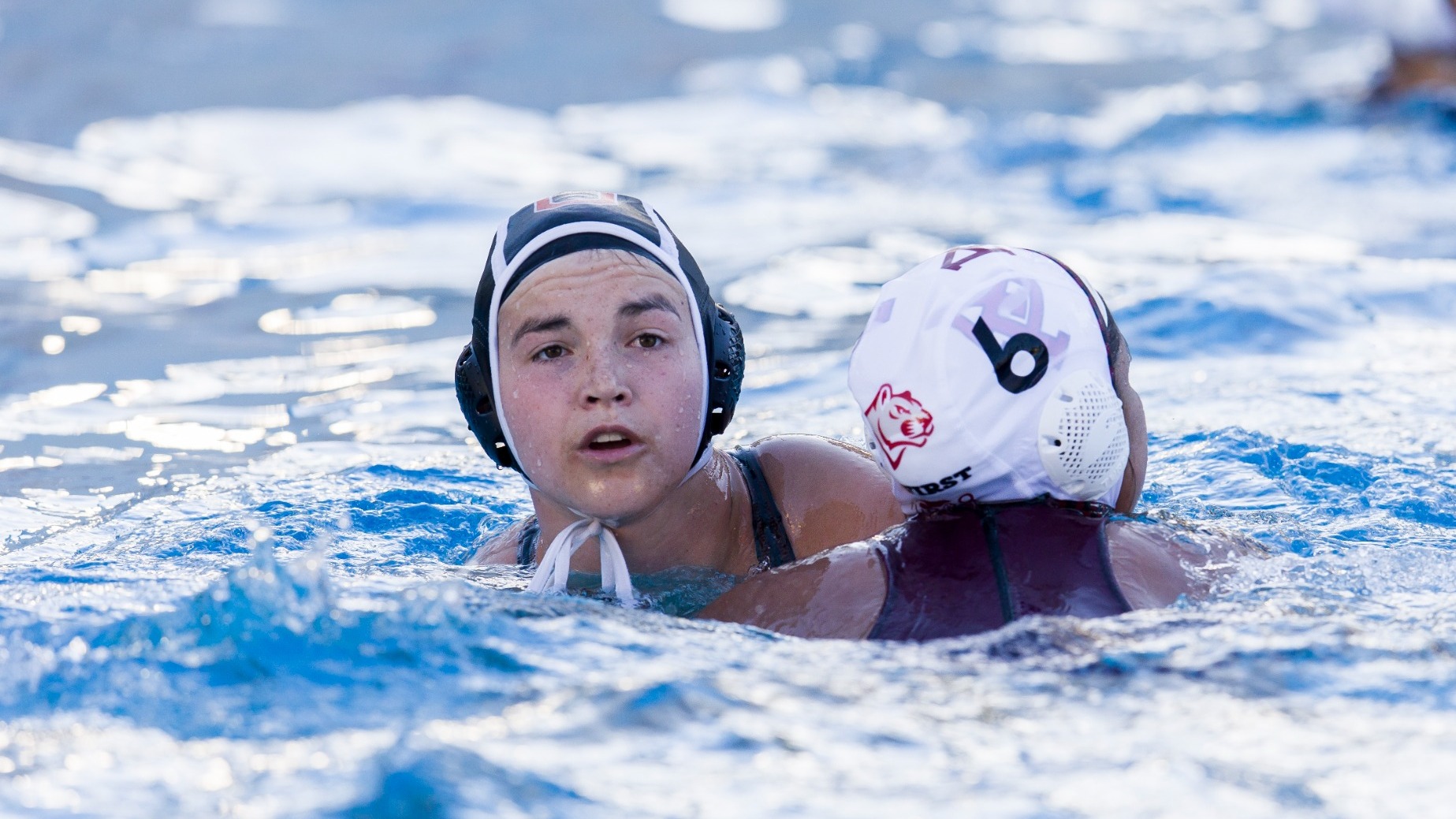 Emma Wilderman looks for the ball