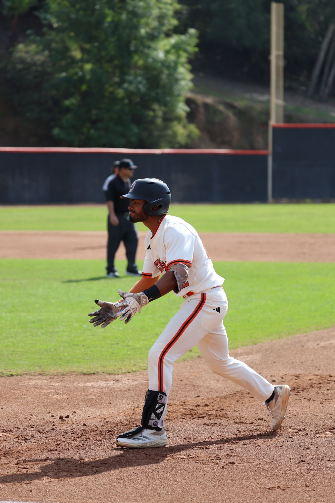 Evann Smith hypes up the dugout