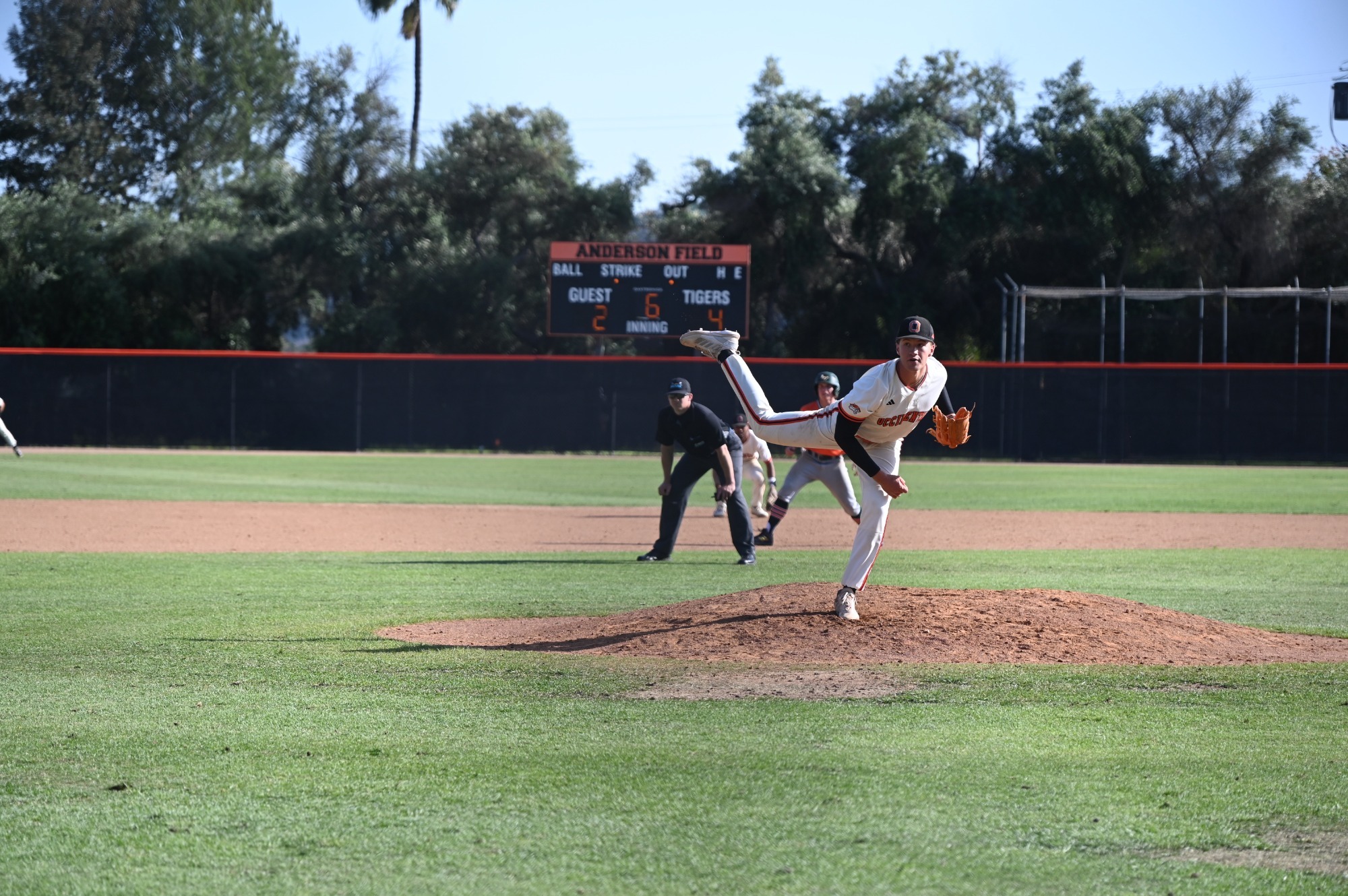 Lincoln Lyons on the mound