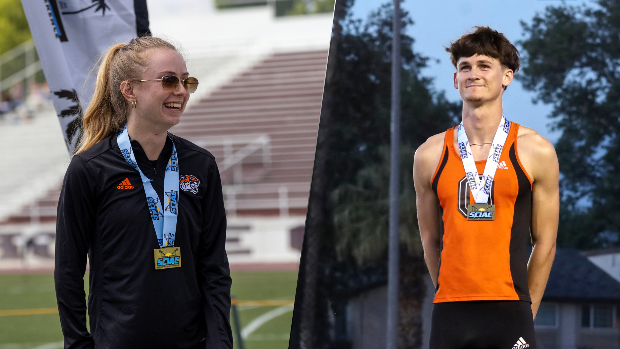 Elizabeth Hawley (left) and Emerson Ames (right)