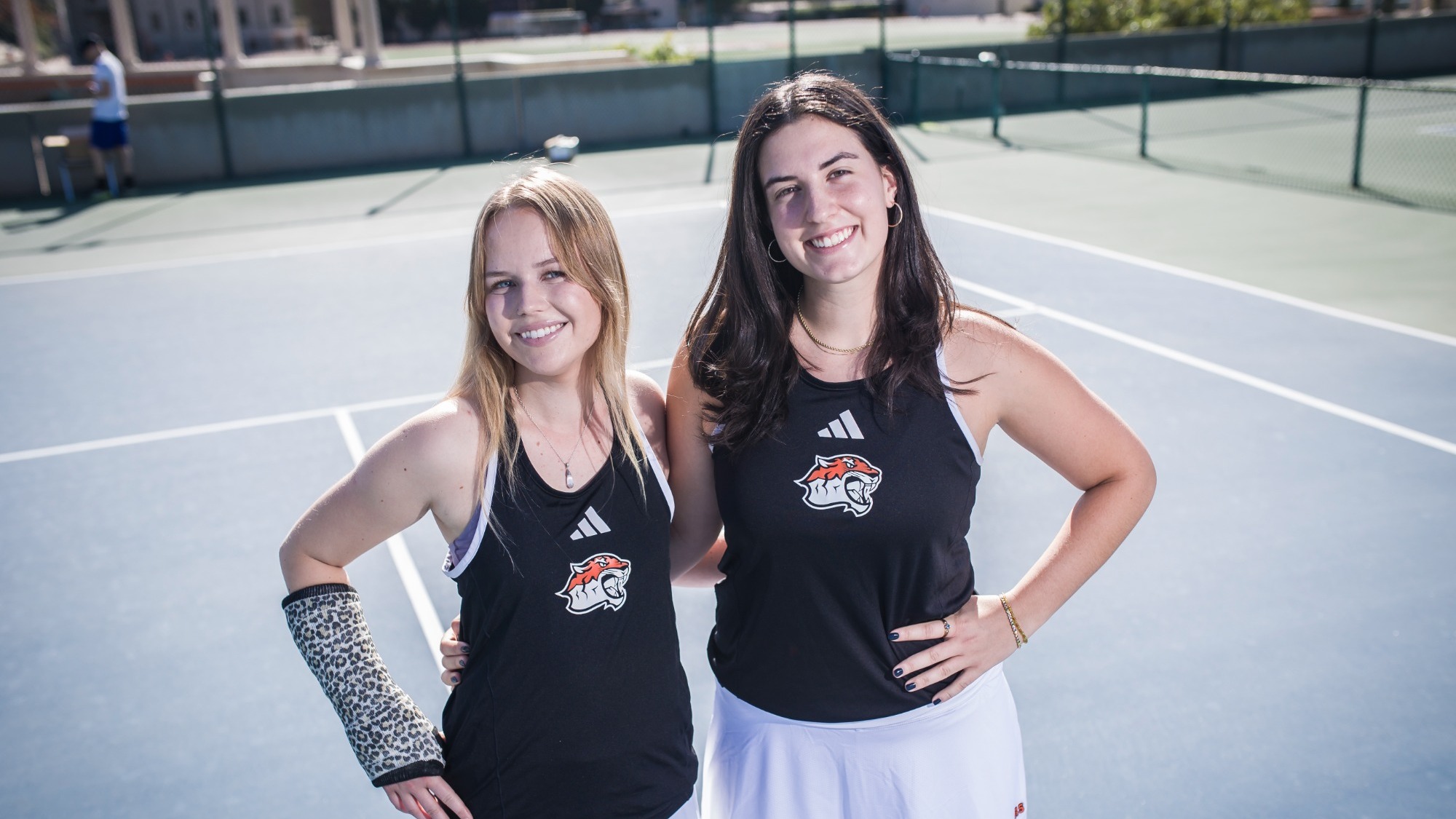 Elina Shalaev (left) and Greta Nagy (right)