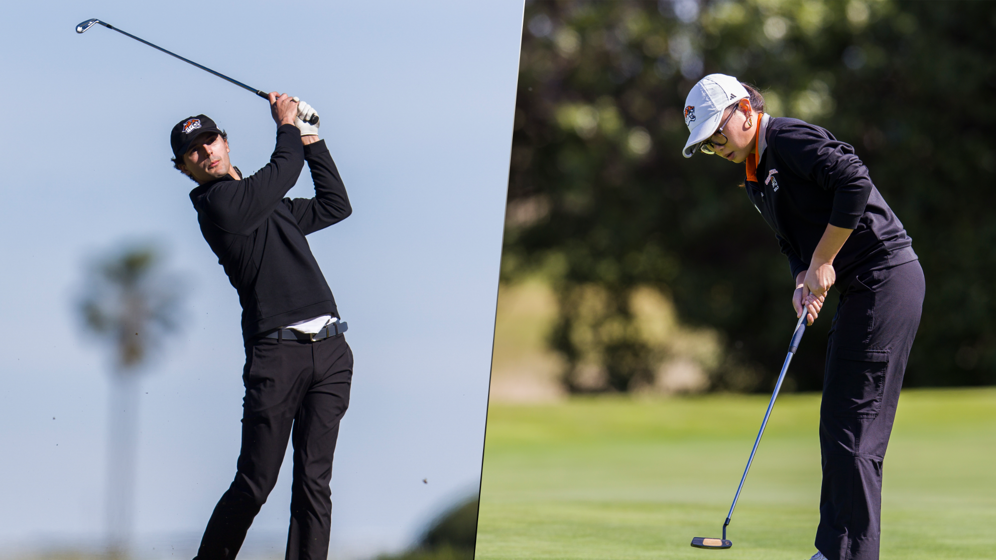 Owen Wolak (left) and Kimi Arabe (right)