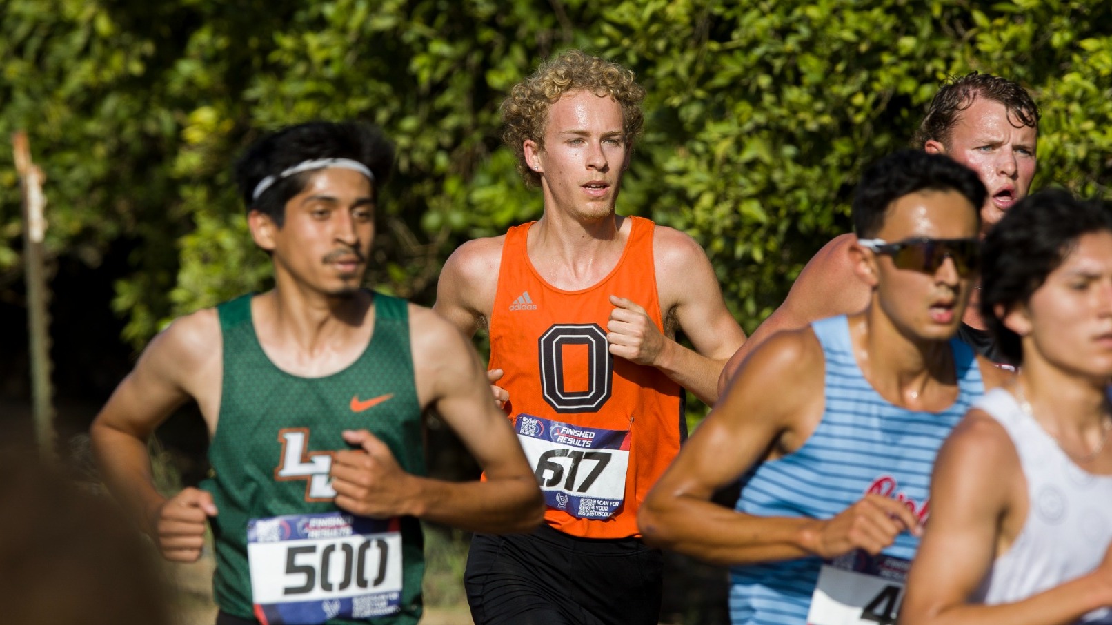 Jack Elfenbaum running at UCR invite