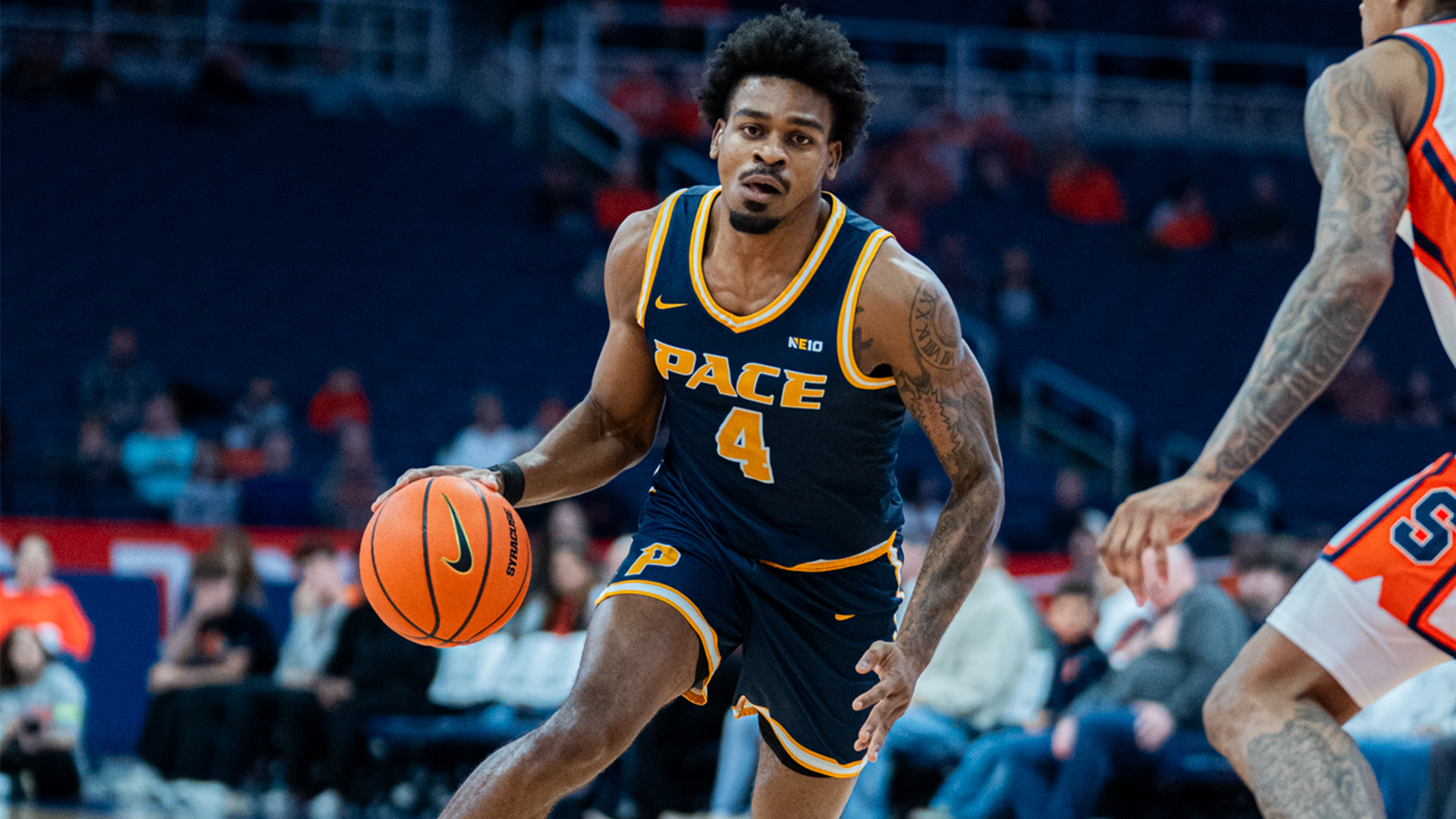 Jabari Nurse 2025-26 MBB Action Shot (Syracuse Game)