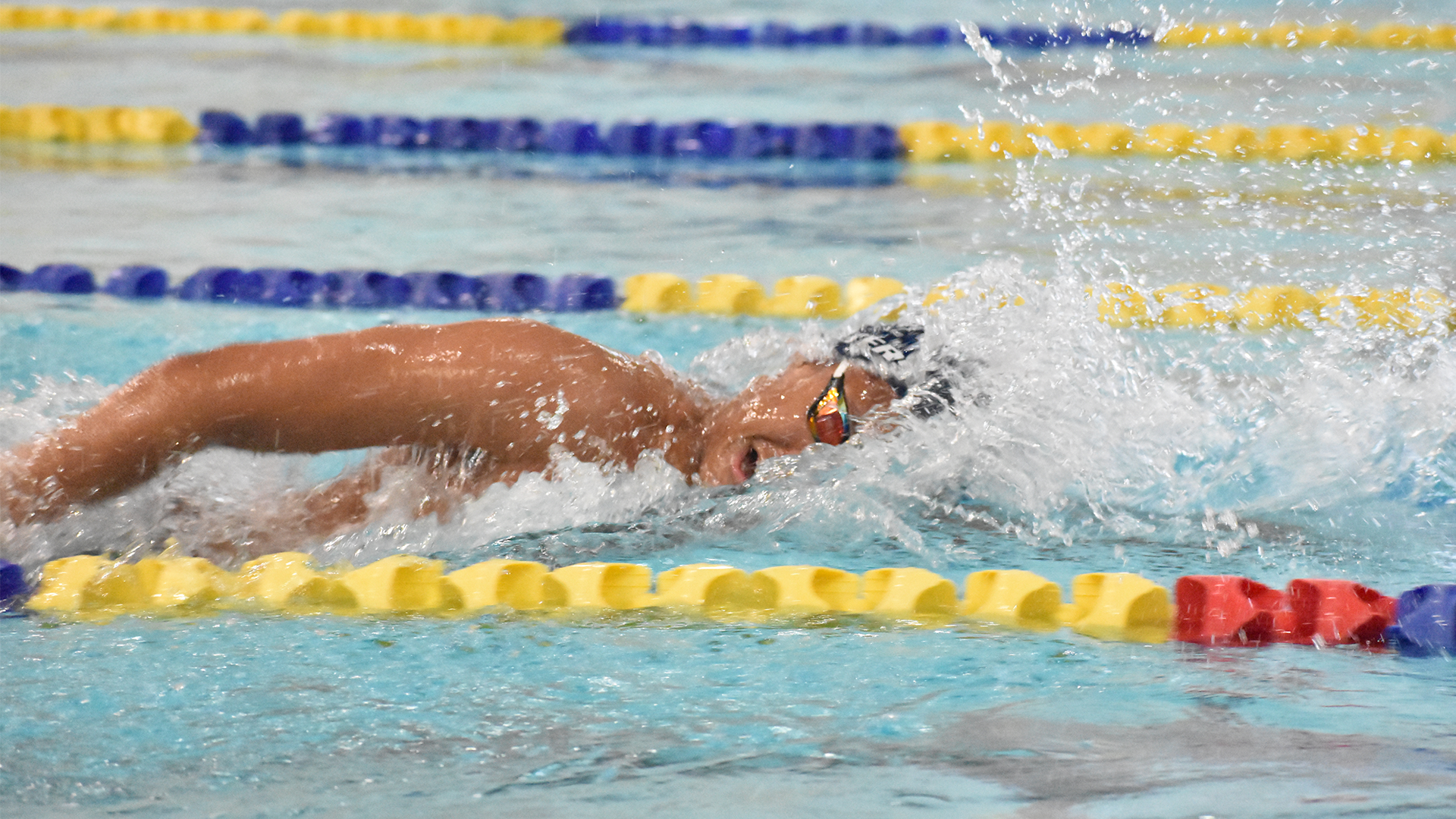 Morgon Washington-Patterson 2025-26 MSWIM Action Shot