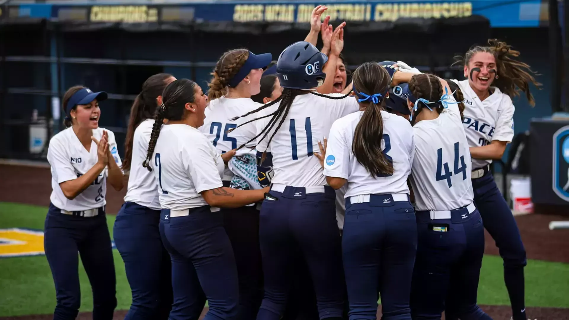 2025 NCAA DII Softball Championship Semifinal Team Celebration 