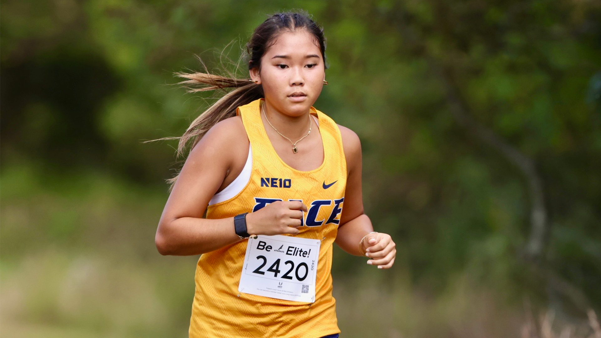 Nikki Chong Pace Women's XC 2025 Action Shot