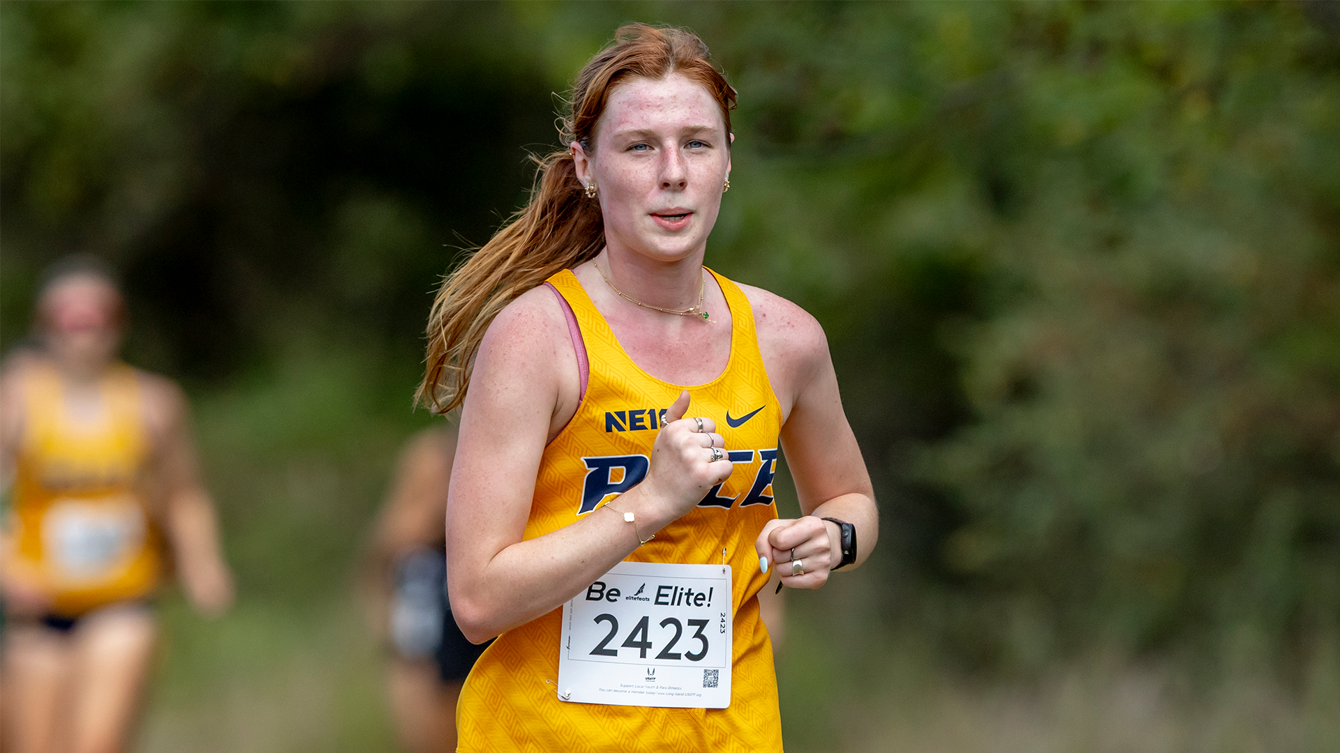 Jillian Evans 2025 XC Action Shot