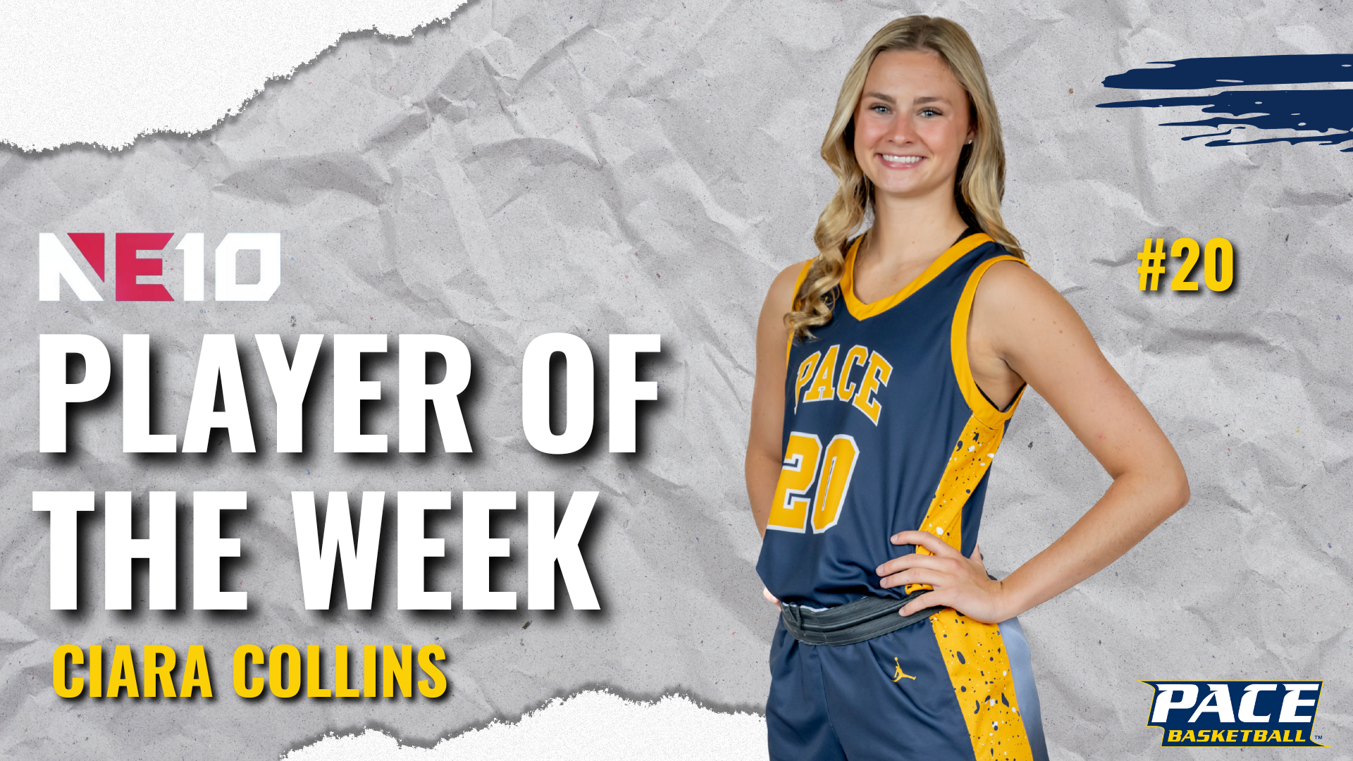 Ciara Collins NE10 POTW Graphic (1/19/26)