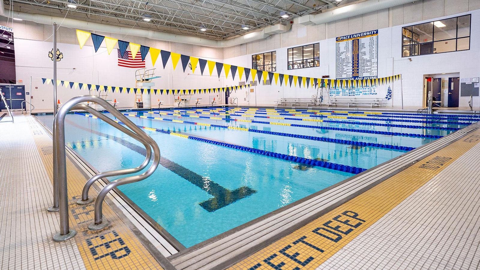 Goldstein Fitness Center Pool Wide Shot