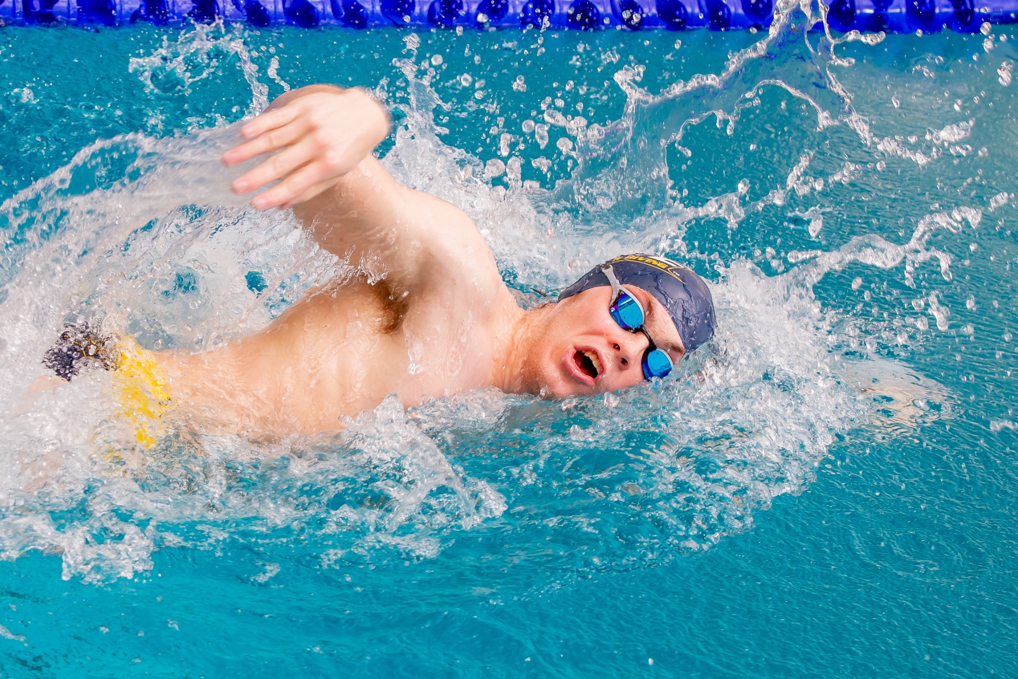 Owen Butryn 2025-26 MSWIM Action Shot