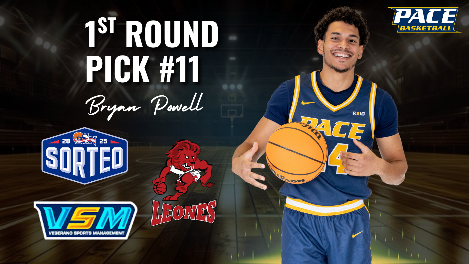 Bryan Powell 2026 BSN Oversees Basketball Official Signing Graphic