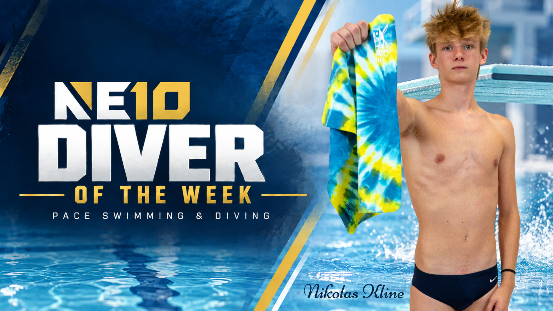 Nikolas Kline diver of the week