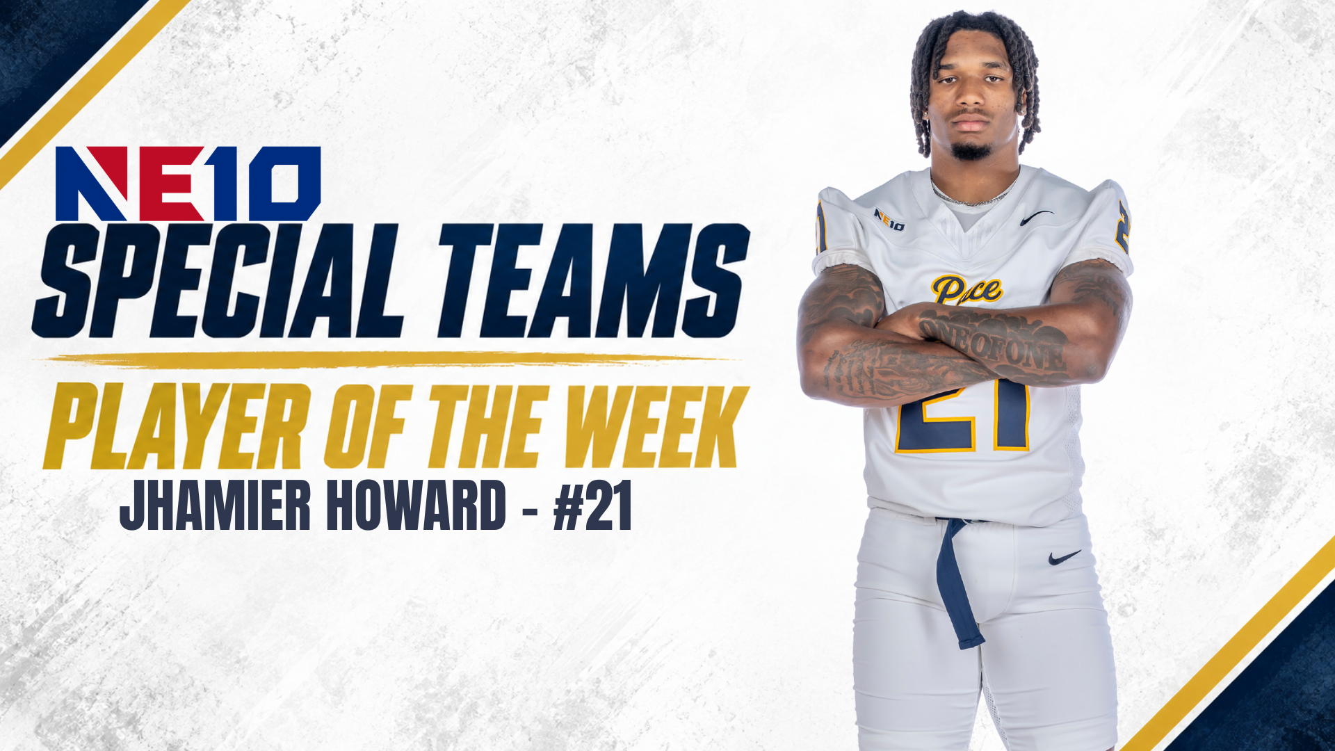 Jhamier Howard special teams  POTW