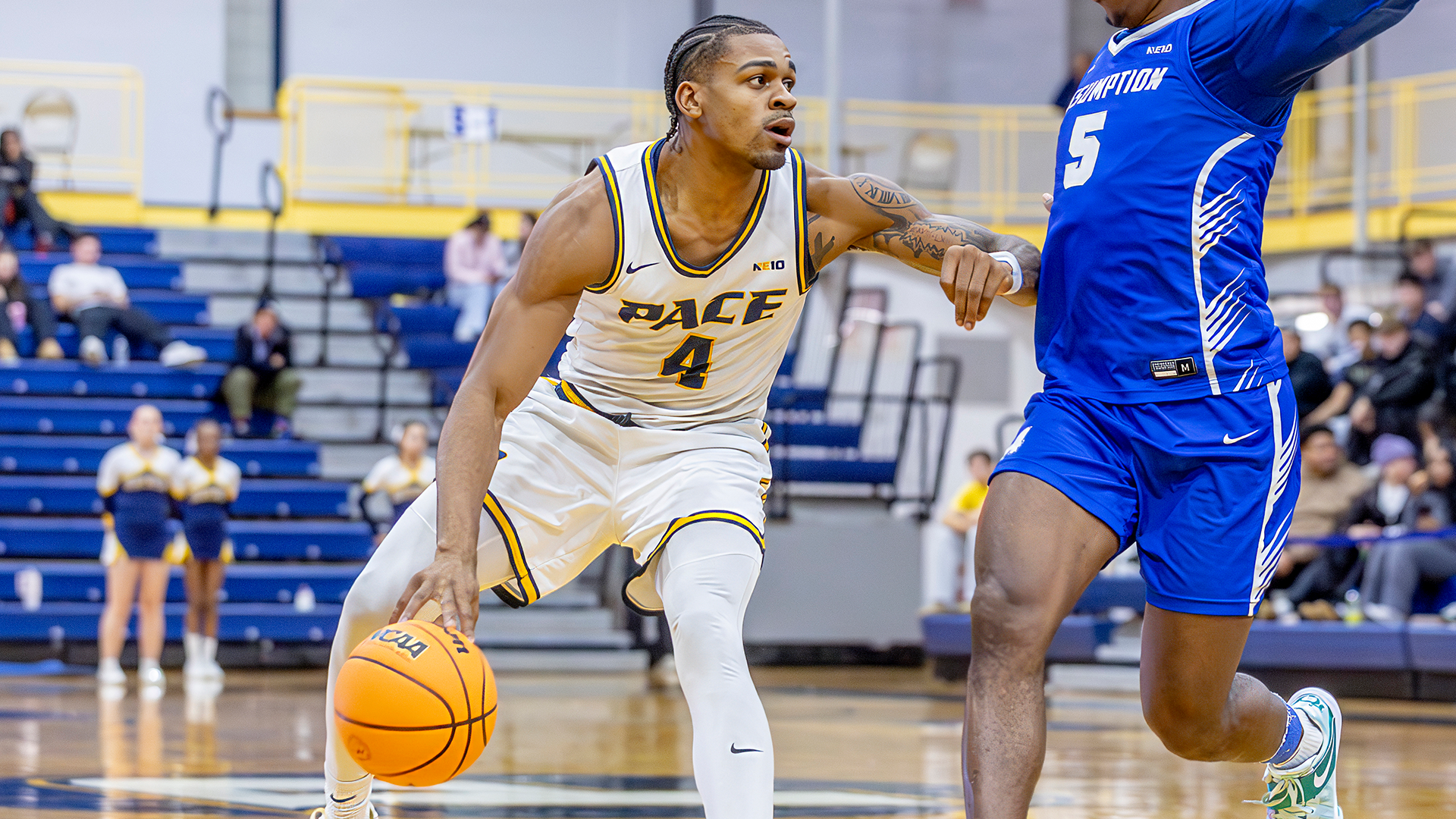 Jabari Nurse 2025-26 MBB Action Shot