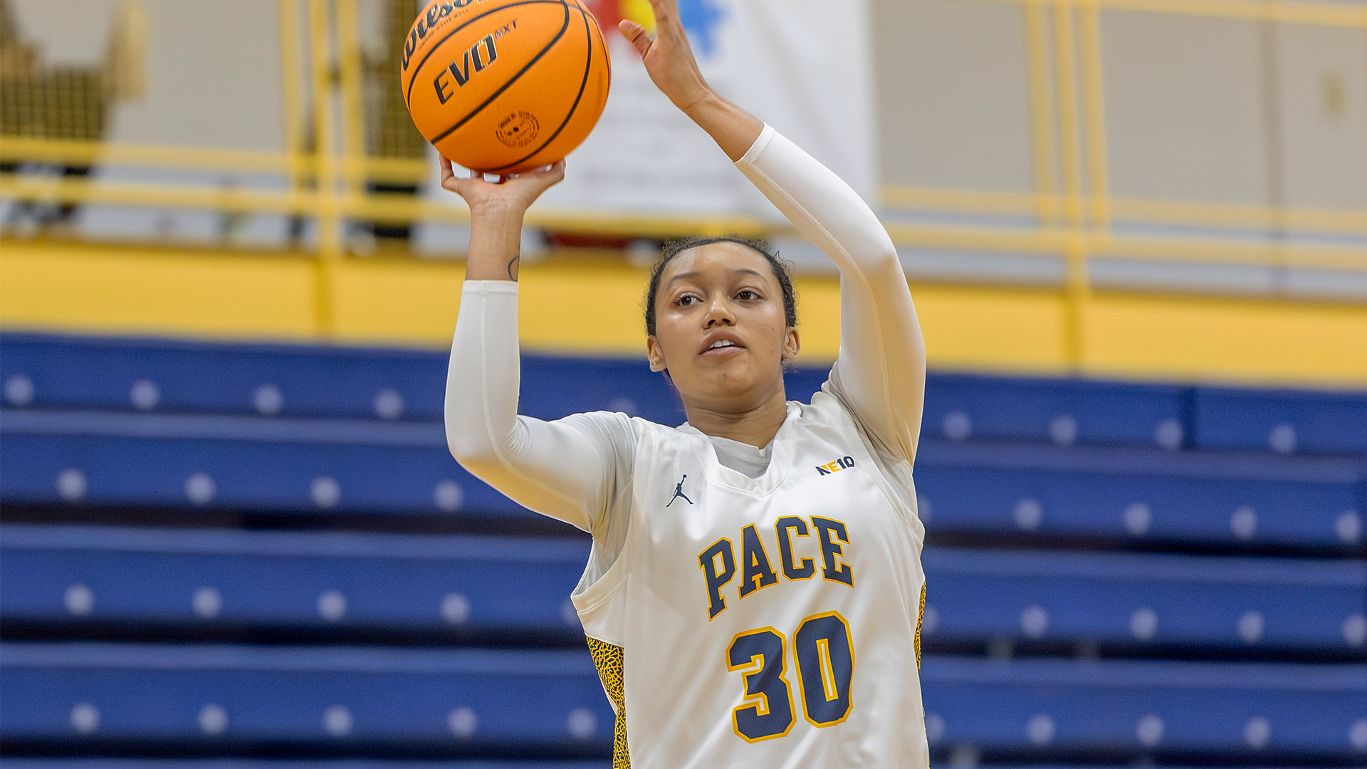 LyNeta Brand 2025-26 WBB Action Shot