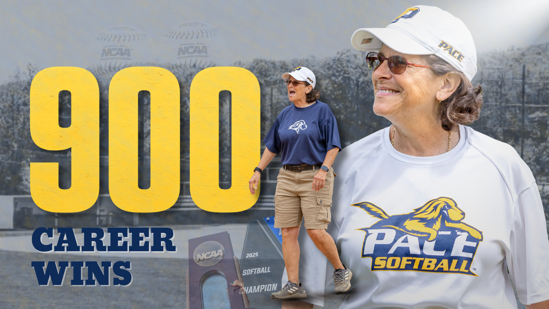 Claudia Stabile 900 Career NCAA Wins