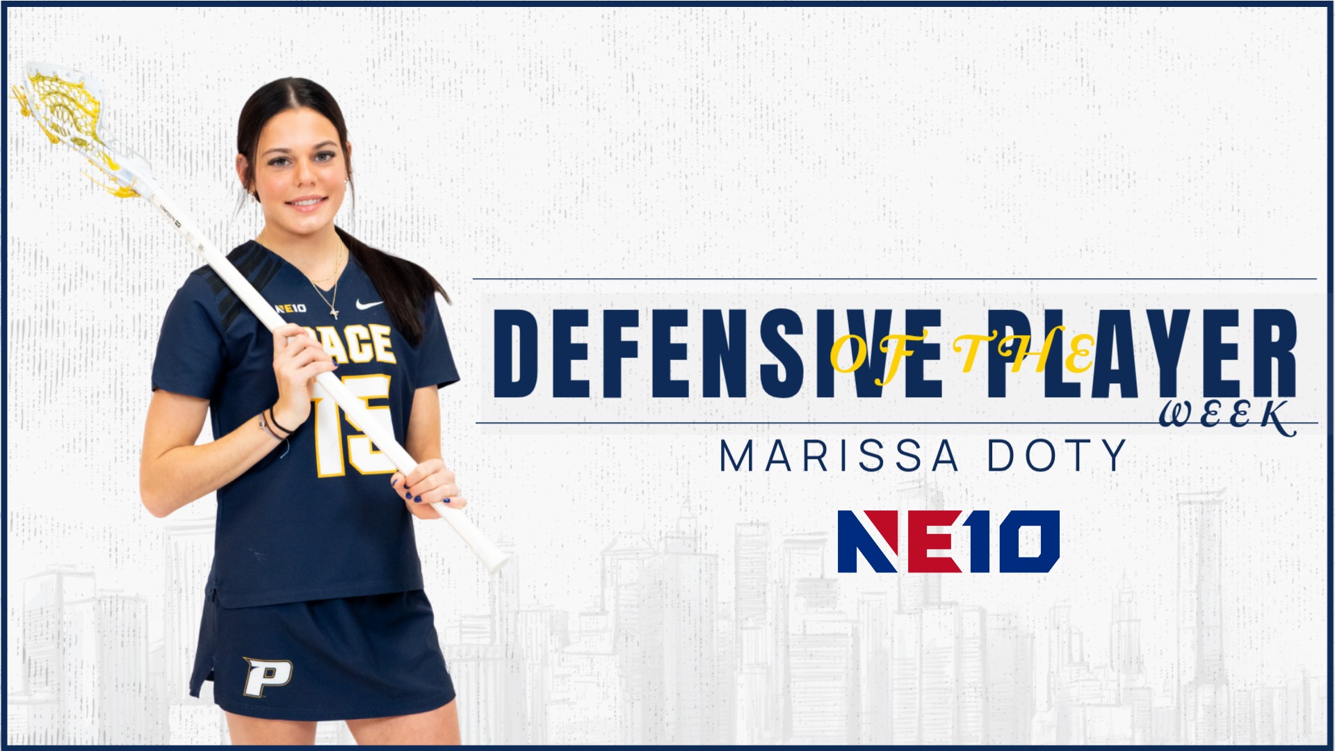Marissa Doty Defensive Player of the week