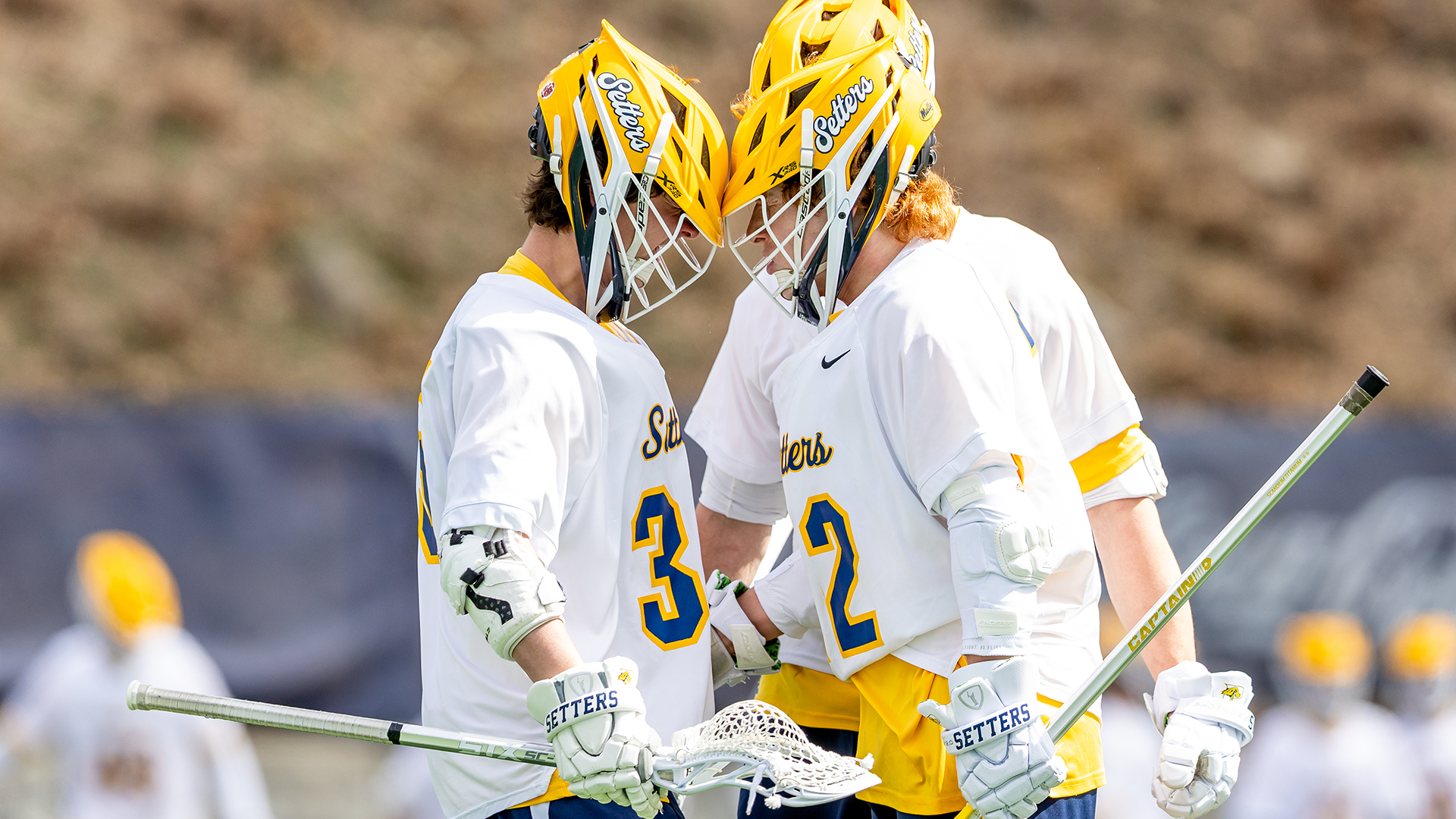 MLAX 2026 Team Celebration Action Shot