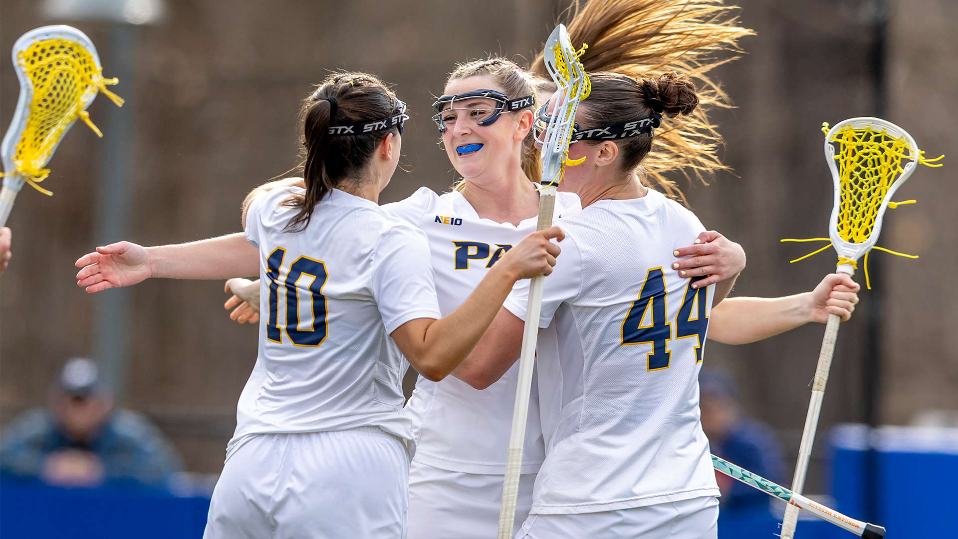 2026 WLAX Team Celebration Action Shot