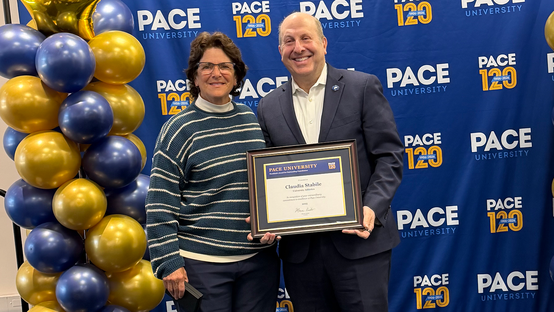 Claudia Stabile 2025-26 President's Award Photo