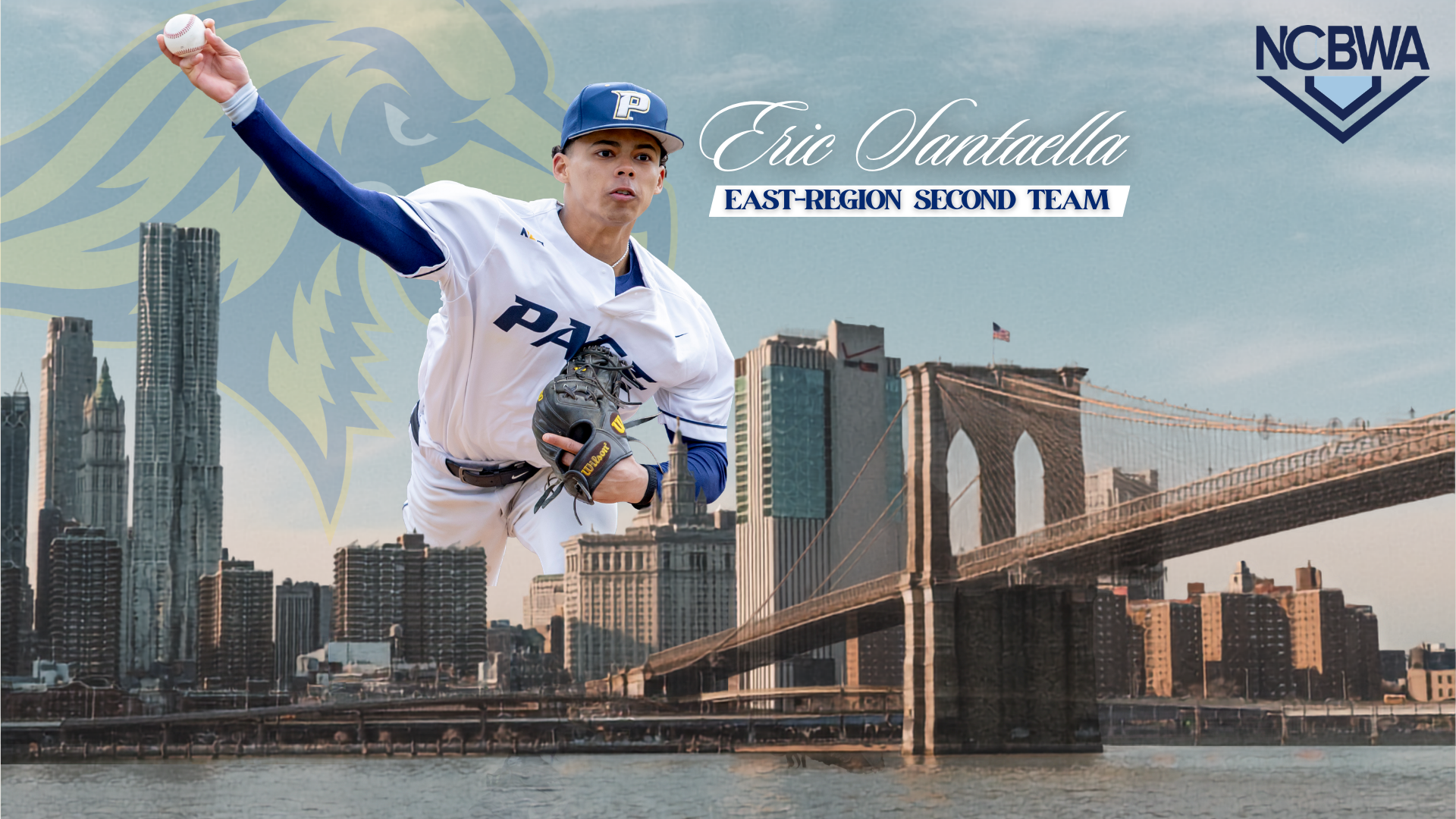 Eric Santaella 2026 NCBWA Baseball Graphic All-Region