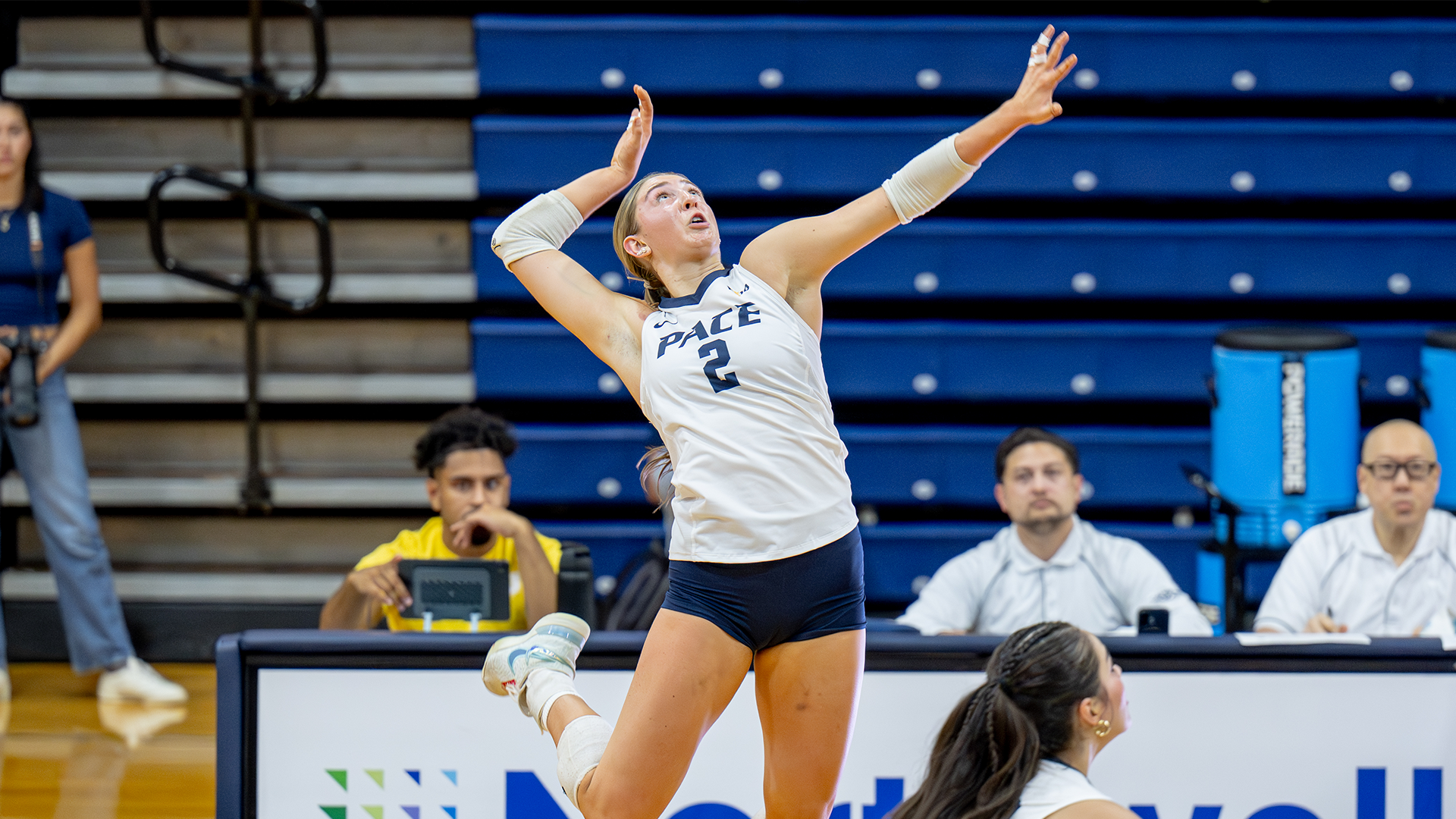 Kadence Ackmann 2026 VB Action Shot