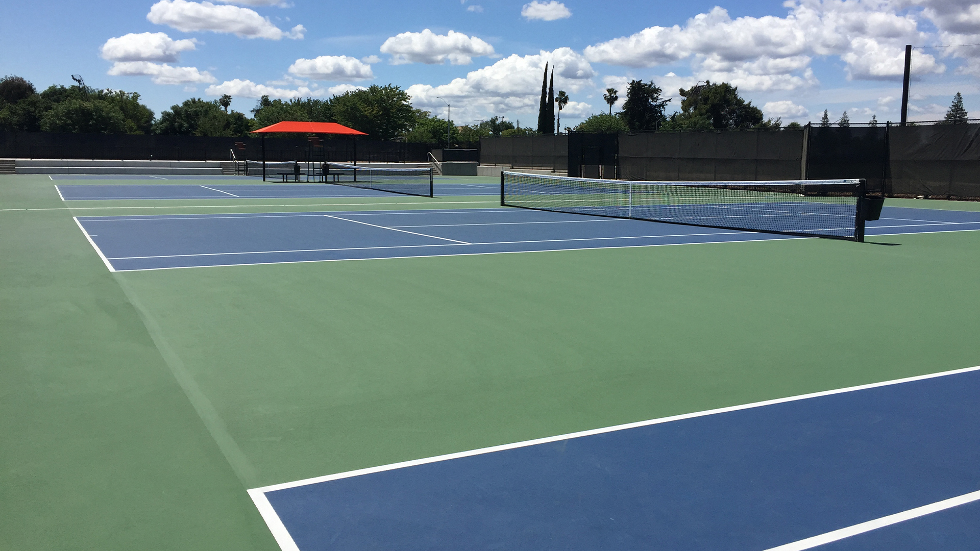 Eve Zimmerman on court