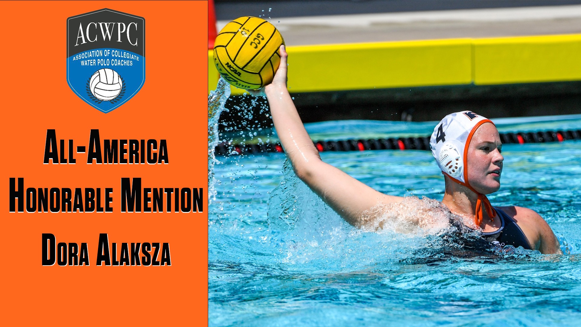 Dora Alaksza ACWPC All-America Honorable Mention