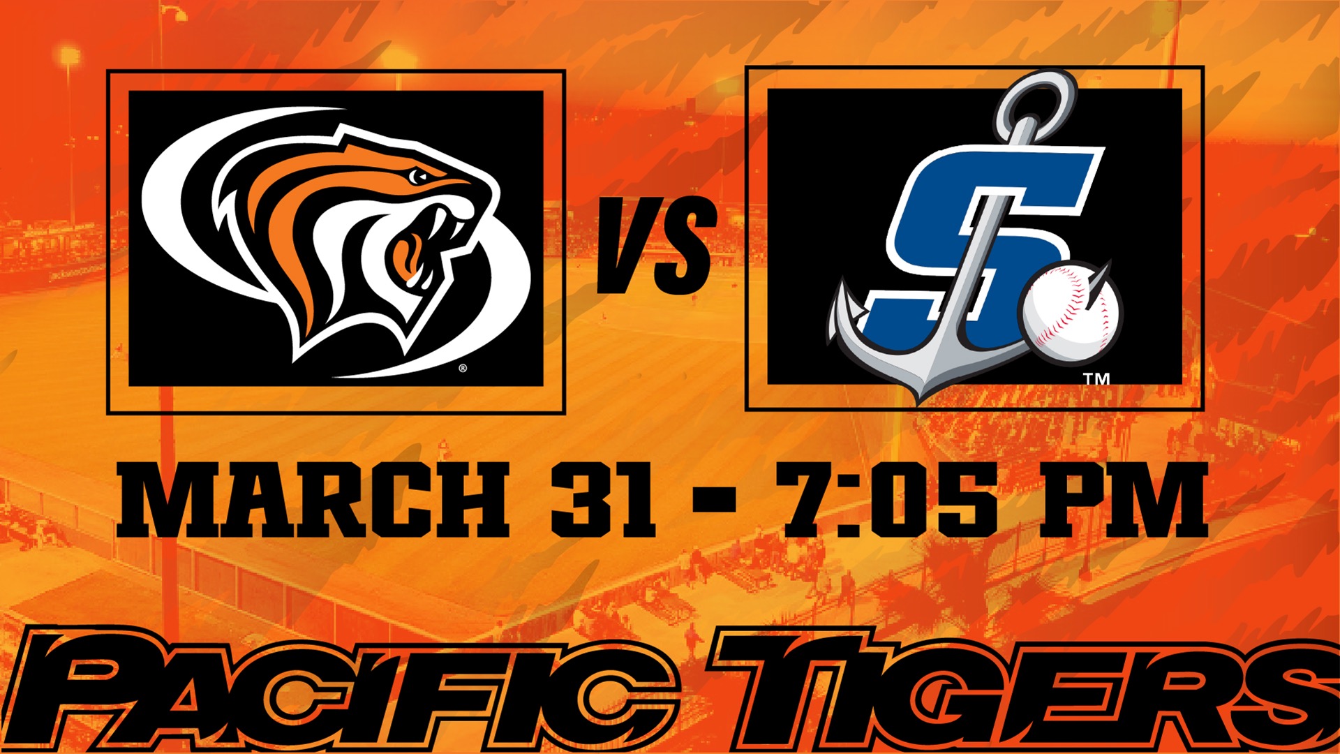 Pacific - Stockton Ports Game Graphic