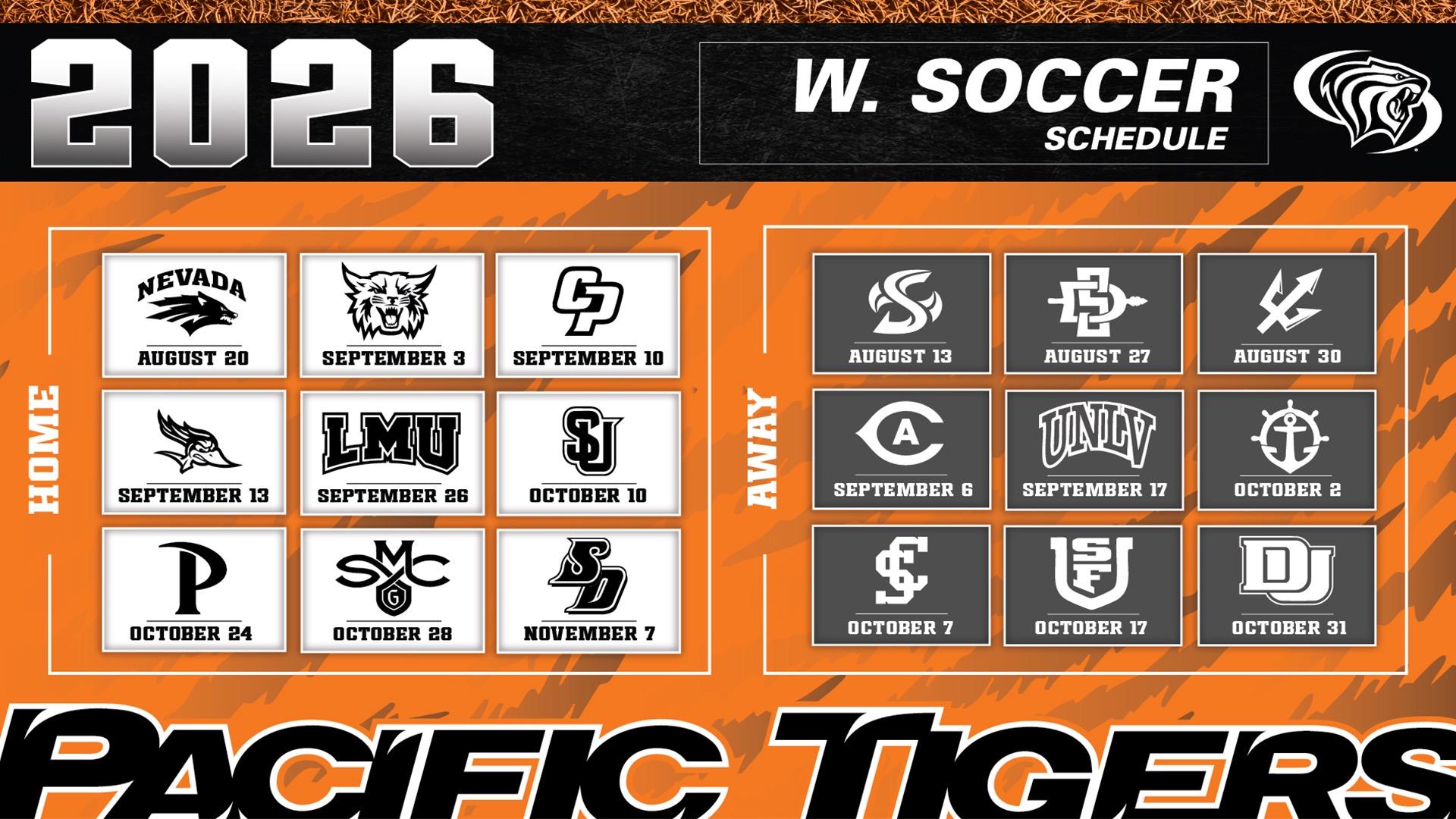2026 Women's Soccer Graphic