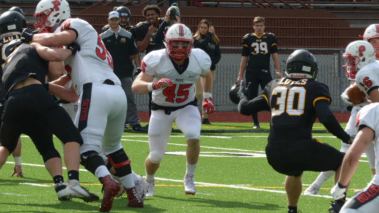 Jason Burton Football Pacific University Athletics