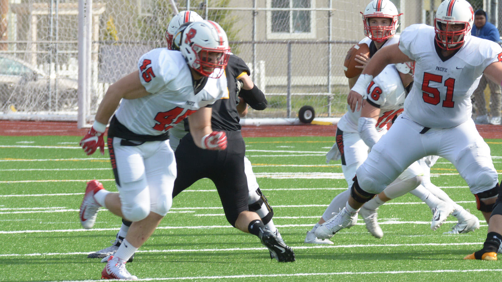 Jason Burton Football Pacific University Athletics