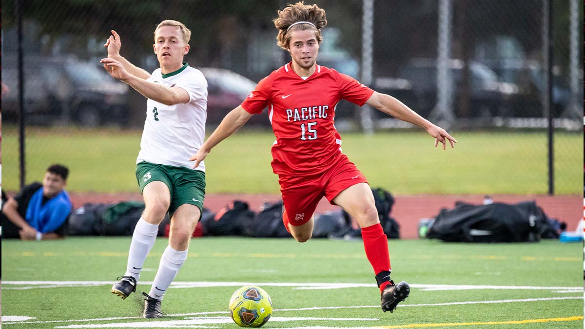 Aidan Heflin Men's Soccer Pacific University Athletics