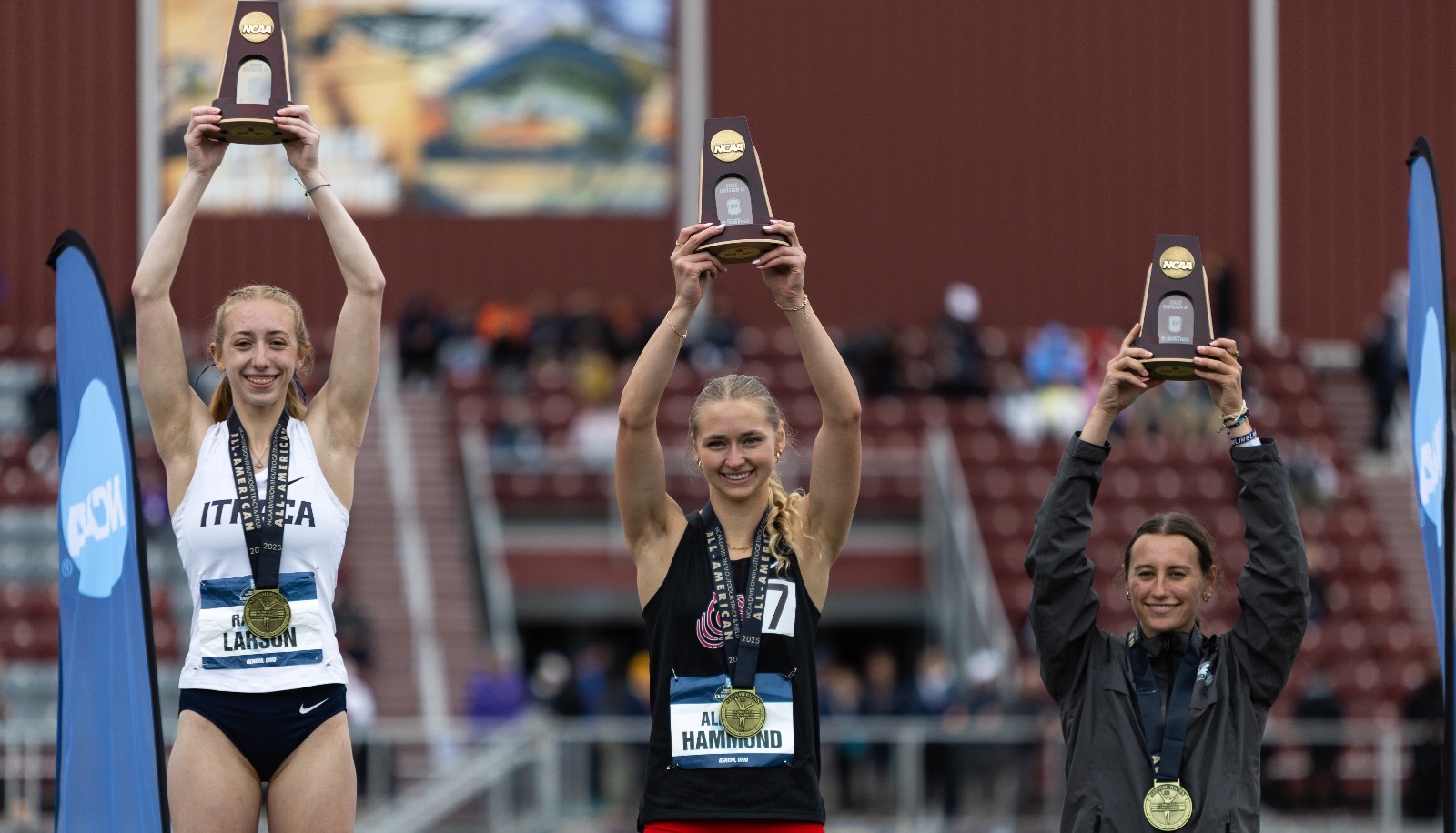 Hammond outdoor nationals podium