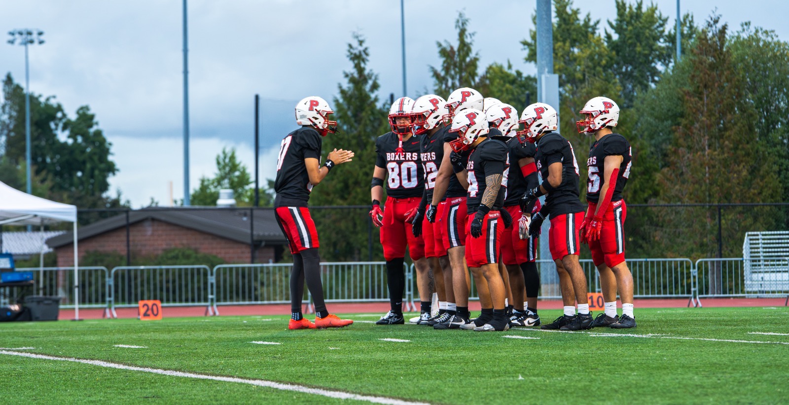 Football kickoff team