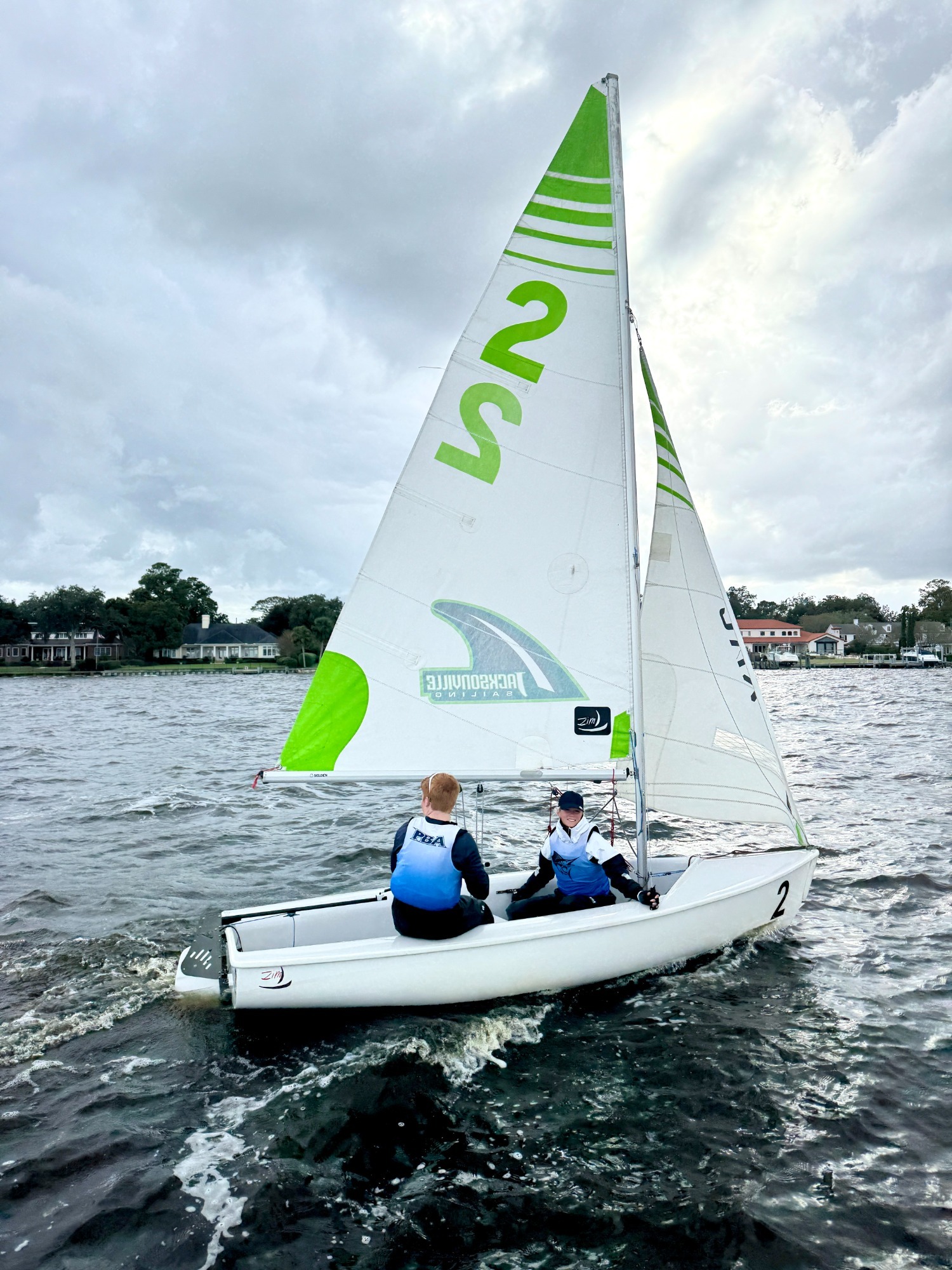 B Division Sailing out to Race Course