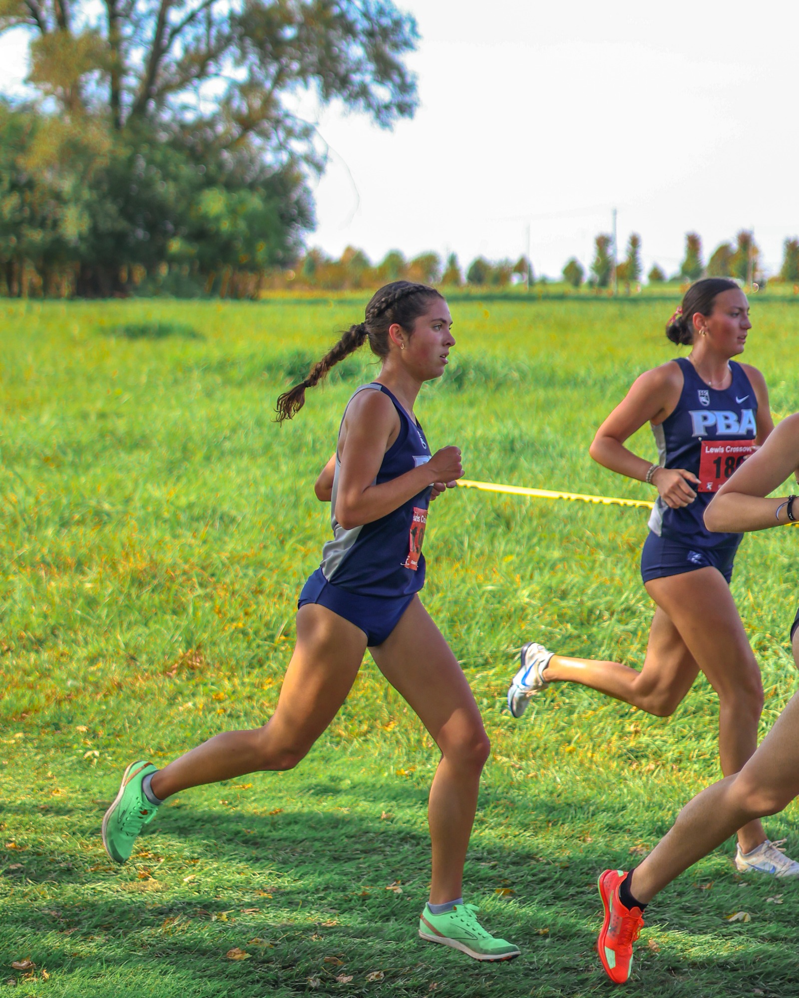 Women's Cross Country at Lewis Crossover action shot 2026