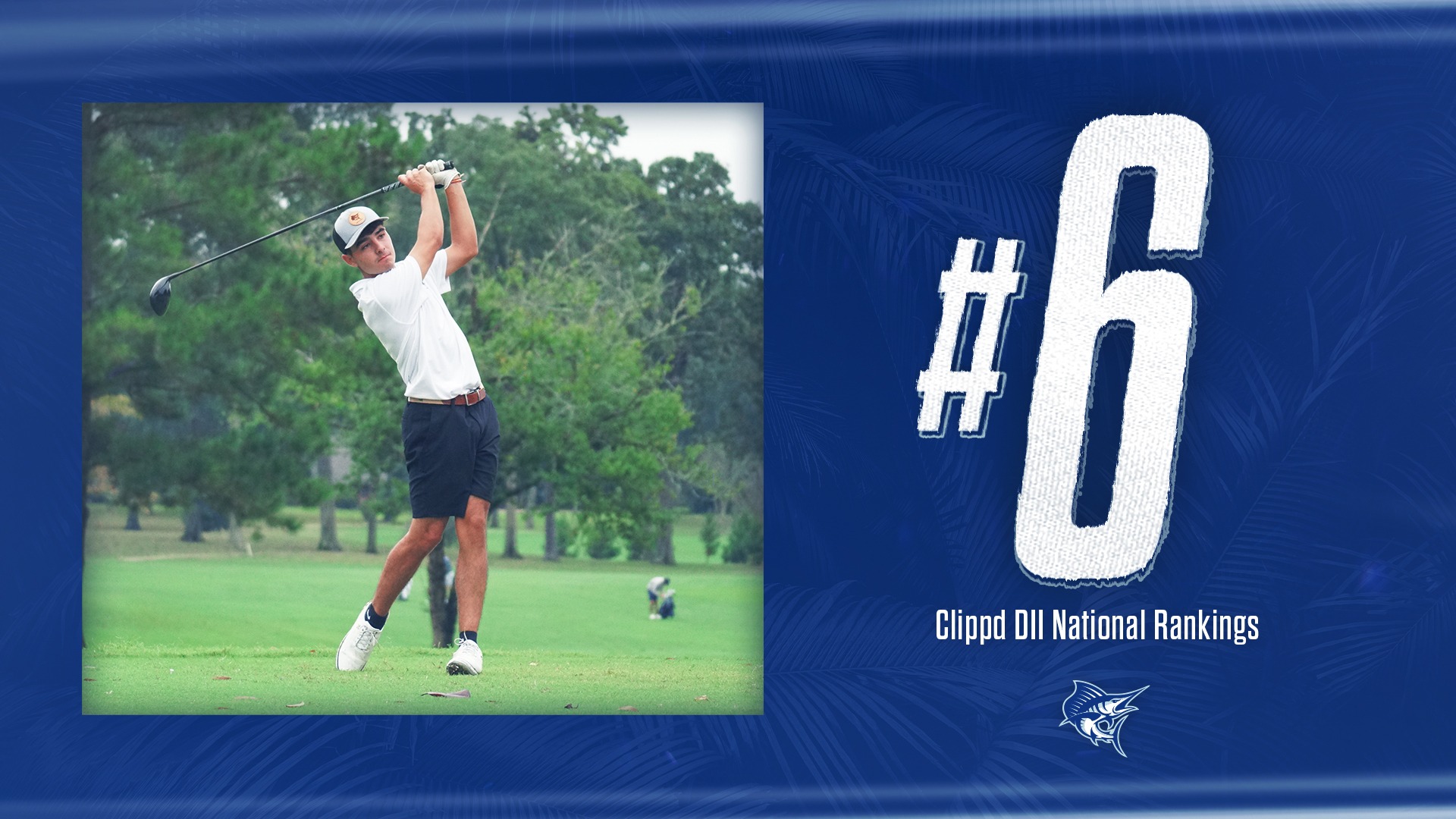 Men's Golf Ranked 6th