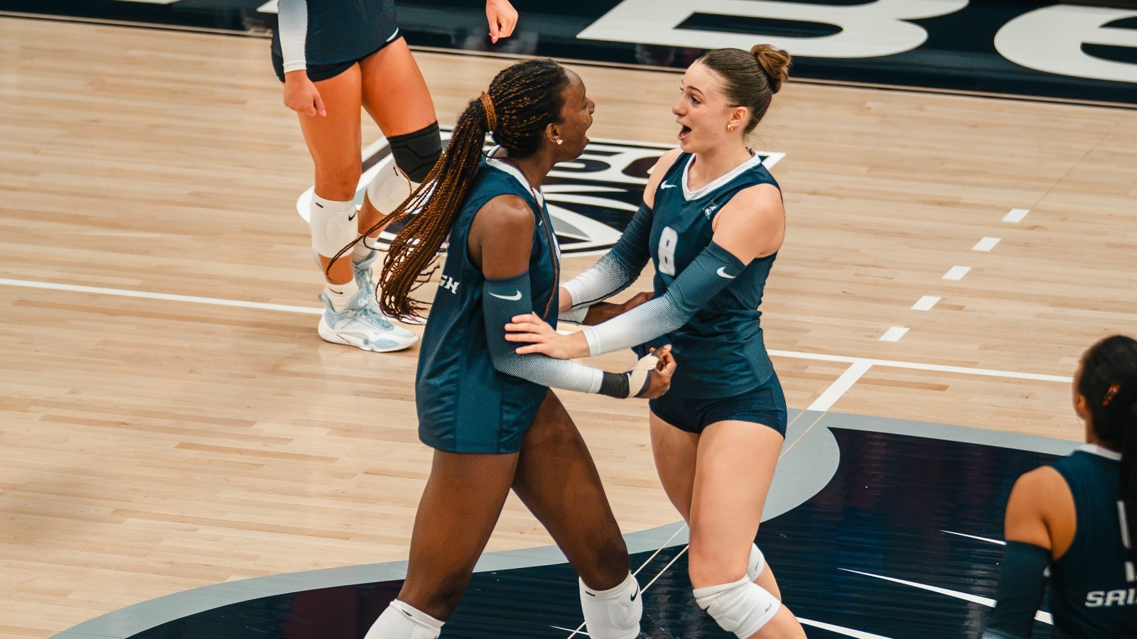 Sydney Corbett and Renee Direny Celebration vs. Tampa 2026