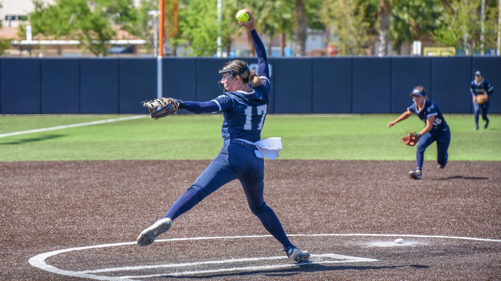 Lauren Allen pitching @ NSU 2026