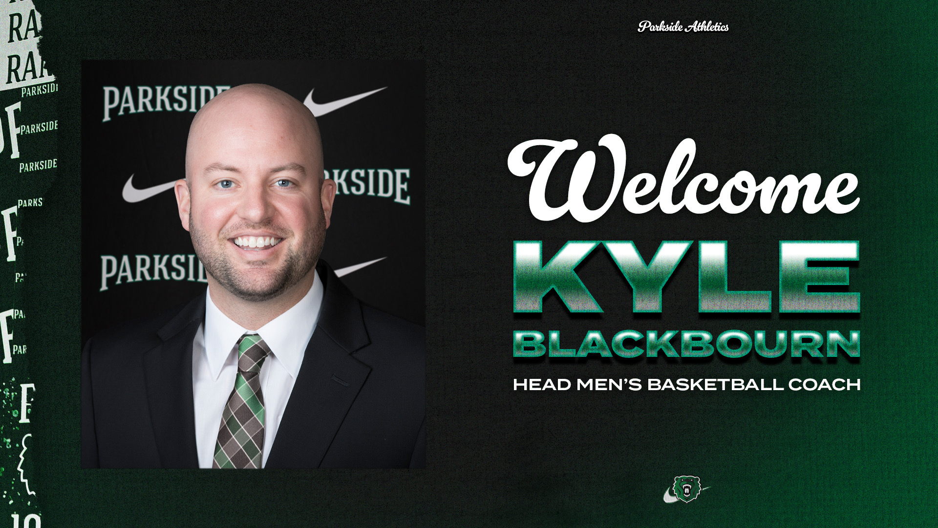 Welcome Kyle Blackbourn Graphic