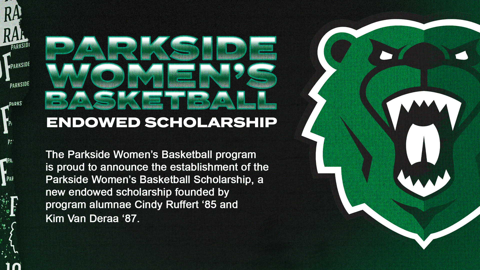 Women's Basketball scholarship announcement 