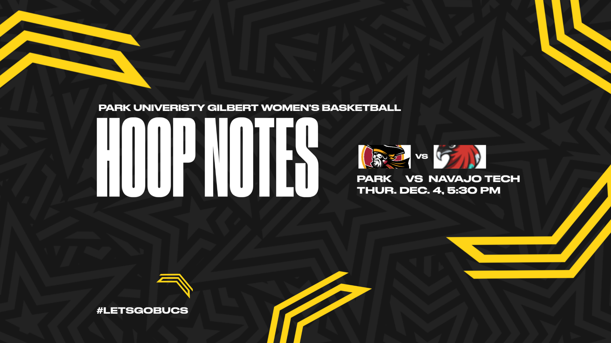25-26 WBB Hoop Notes Banner Week 6 