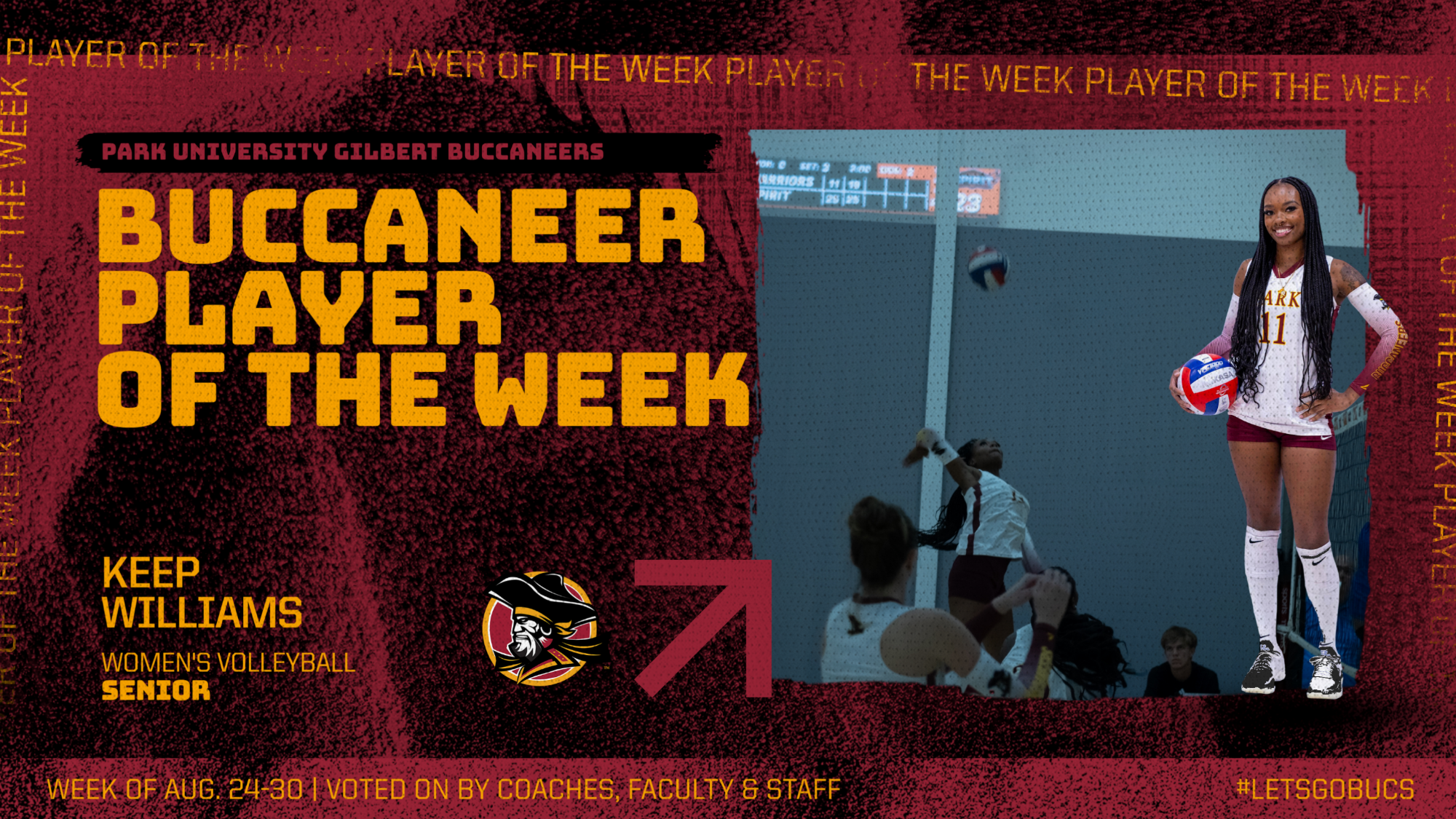 Player of the Week Banner (Williams)