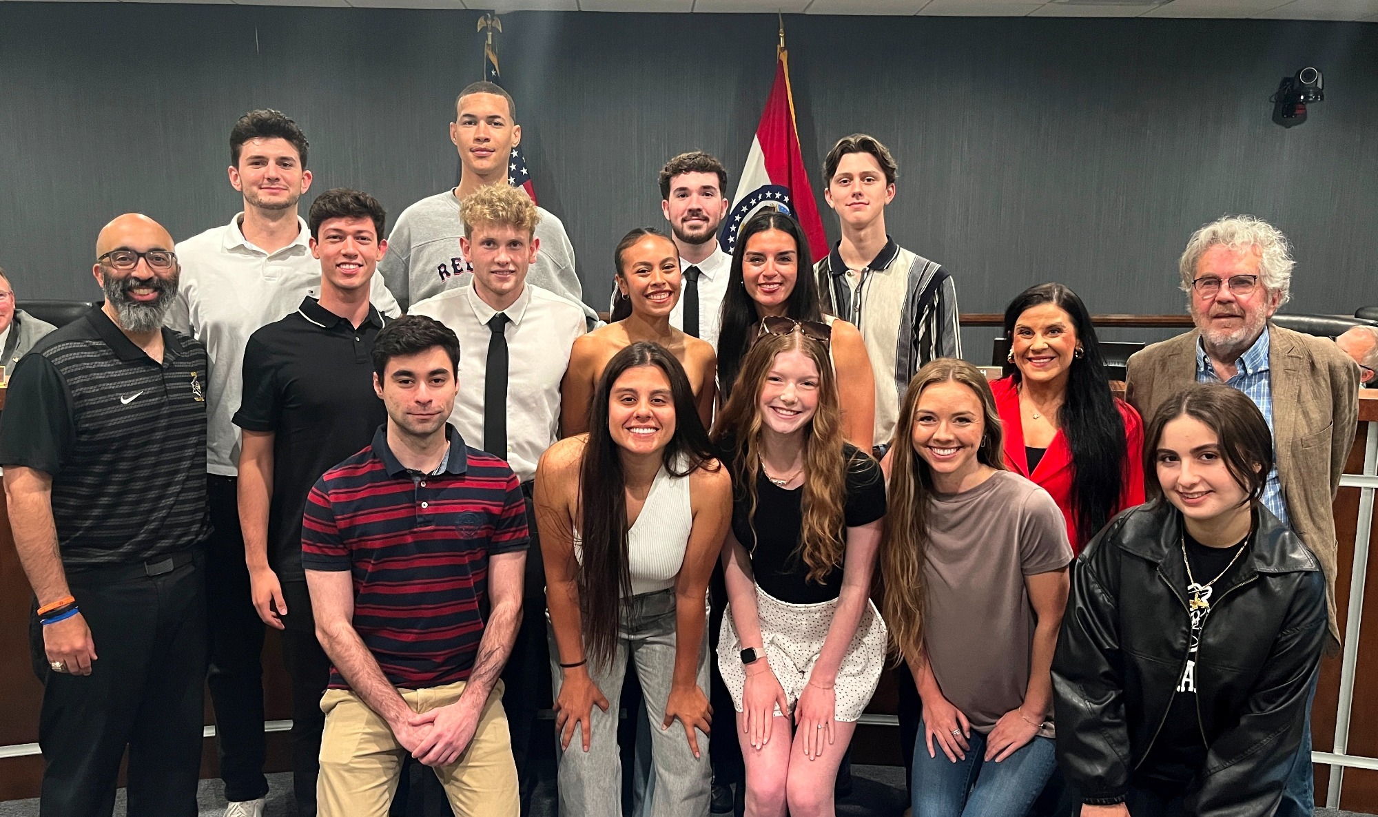 5.12.25 Parkville Board of Aldermen Recognizes Park Athletics Programs