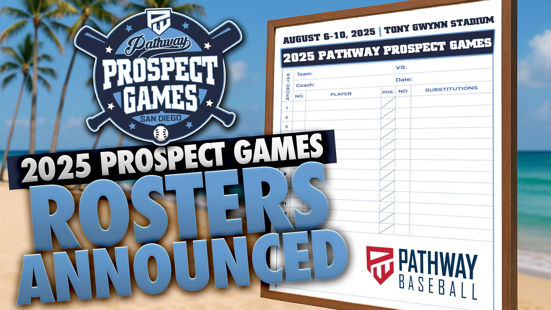 Pathway Prospect Games Rosters Released