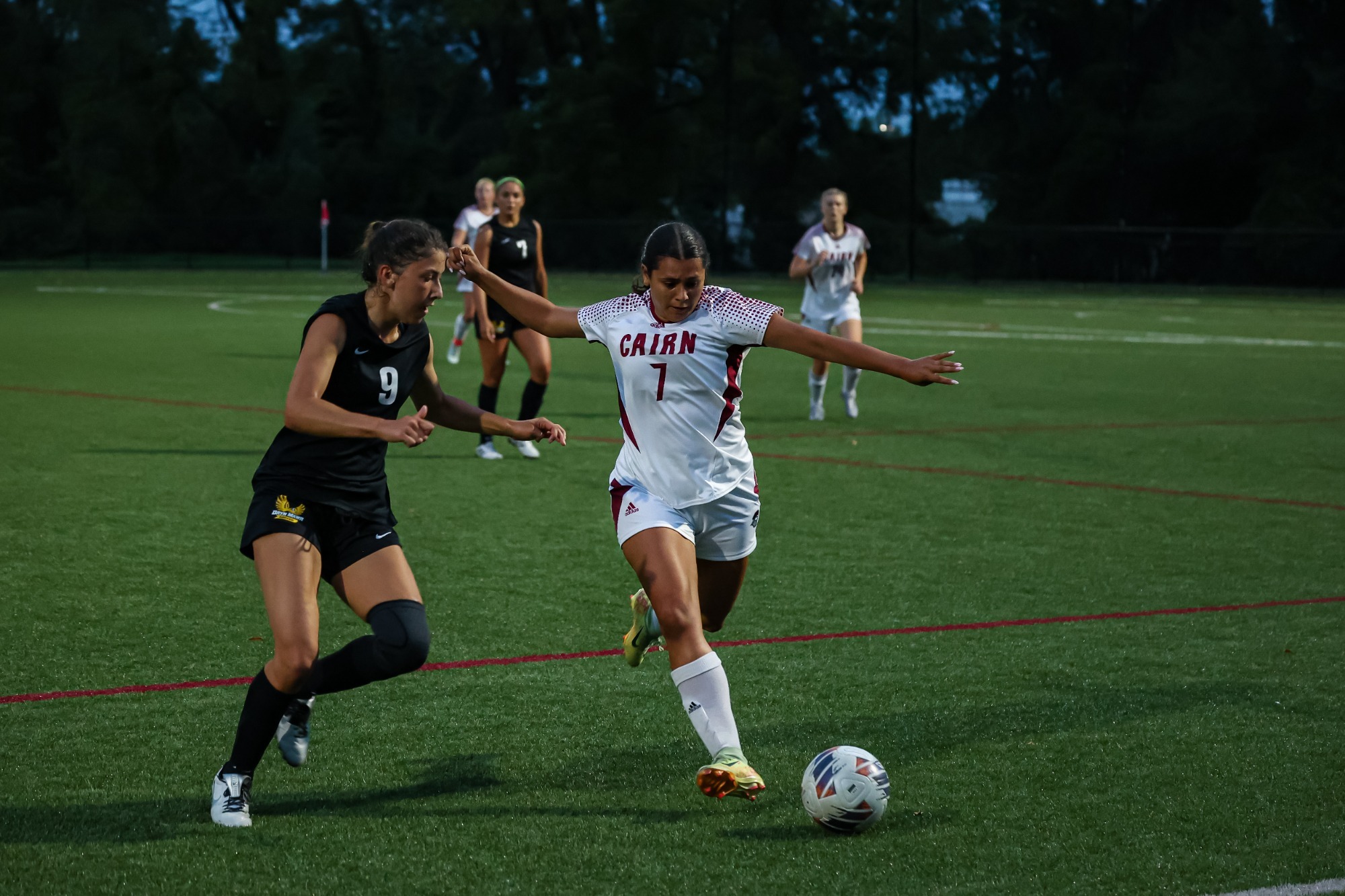 Sr Vega Secures the ball